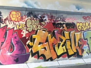 Graffiti as art in Berlin