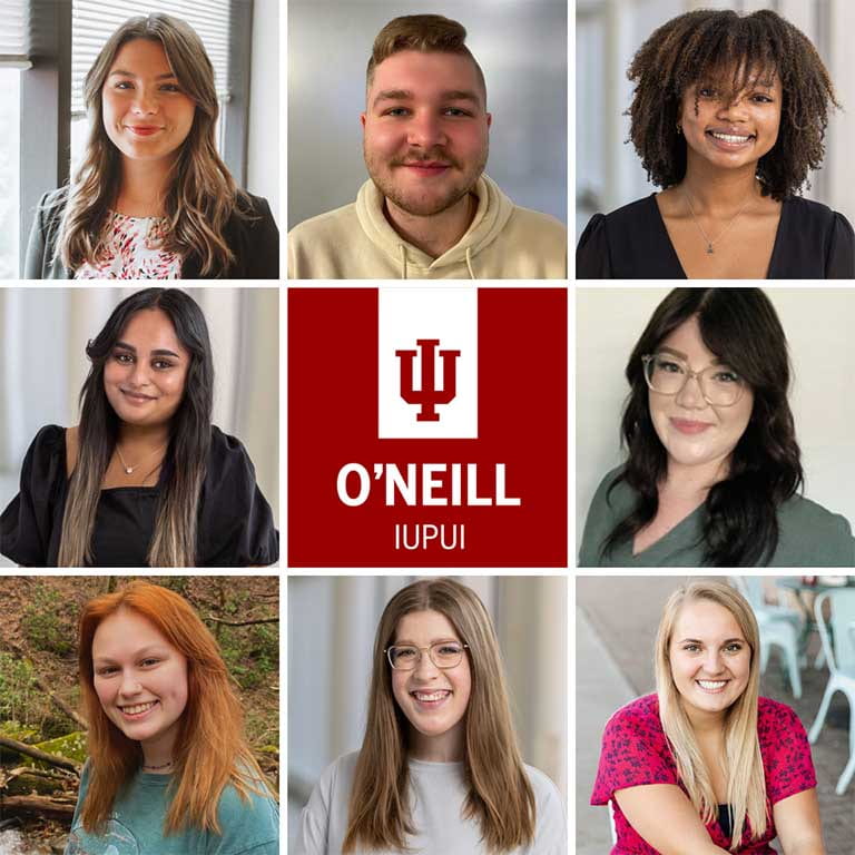 grid photo of student employees