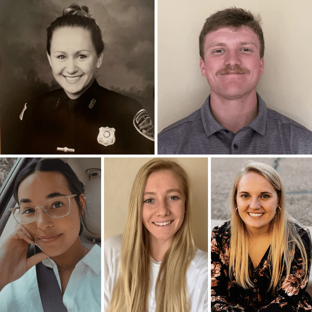 (L-R) O'Neill students Julia Ridgway, Jasmynn Mullen, Chase Settergren, Olivia Hale, and Candace Smallwood were awarded the Jason Baker Legacy Scholarship for the 2022-23 academic year.